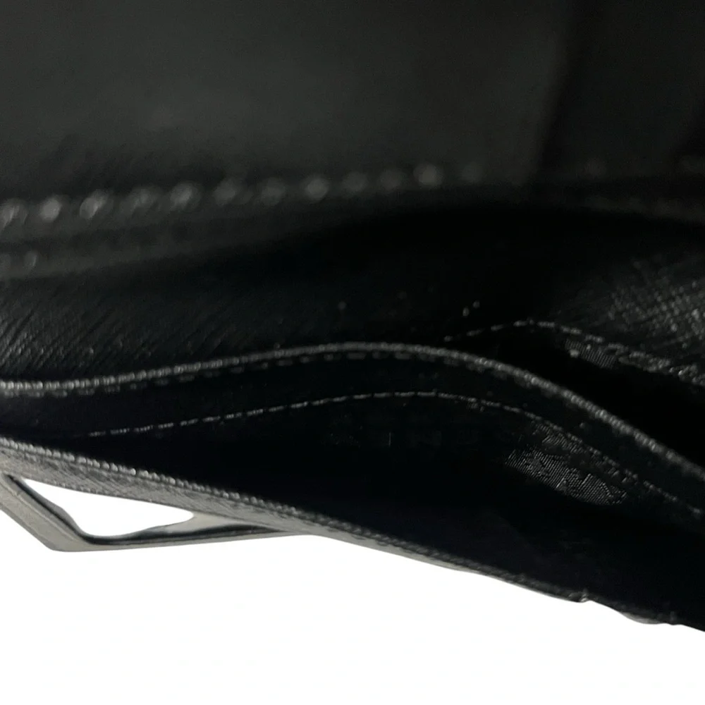 Kate Spade Laurel Way Stacy Wallet Black Jeweled Zip Around Leather